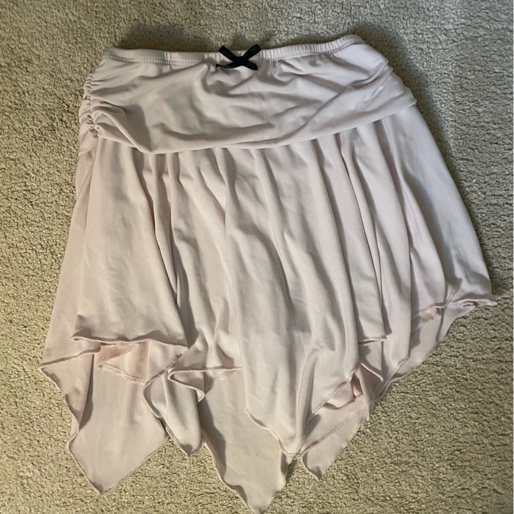 Windsor Light Pink Asymmetrical Skirt